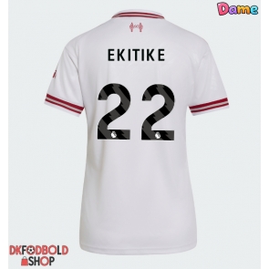 Liverpool Hugo Ekitike #22 Udebanetrøje Dame 2026-27 Kort ærmer Liverpool Hugo Ekitike #22 Udebanetrøje Dame 2026-27 Kort ærmer